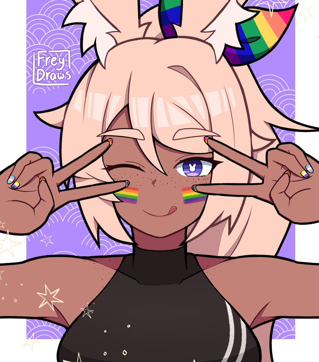 Double Peace!